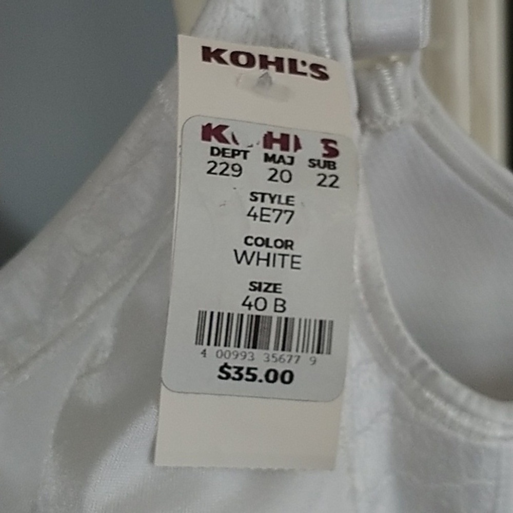 Playtex 18 Hour Bra Soft Cup sz 40B - Picture 2 of 9